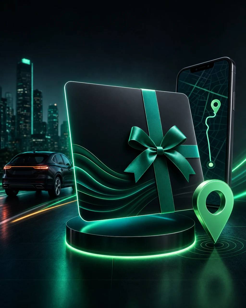 Kartu Hadiah Uber Voucher Bônus 25% Imediato