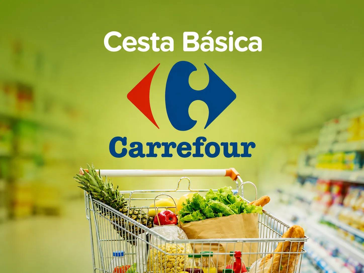 Cartão Presente Carrefour Cesta Basica