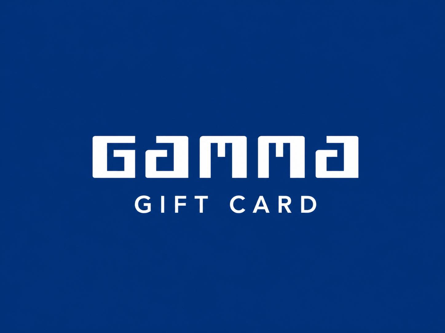 Kartu Hadiah Gamma