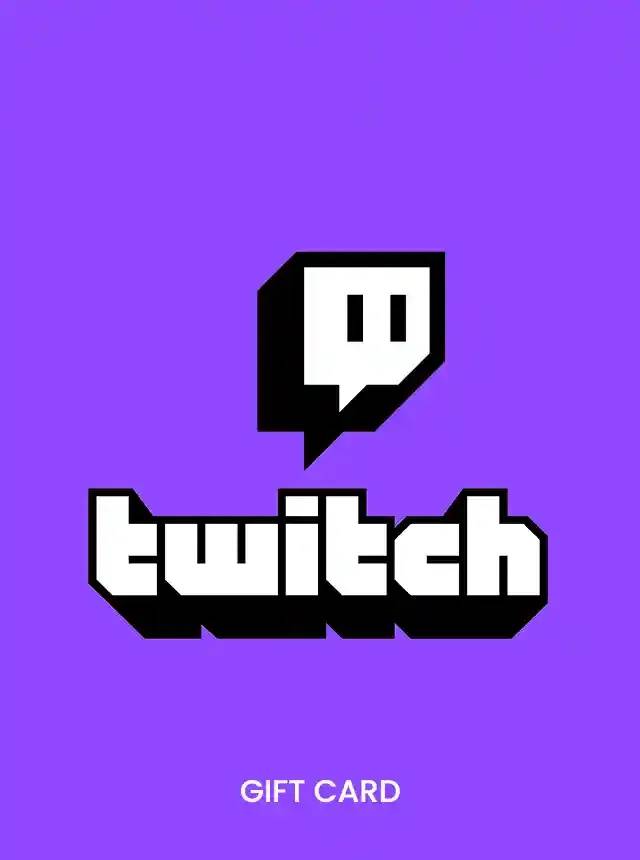 Cartão Presente Twitch