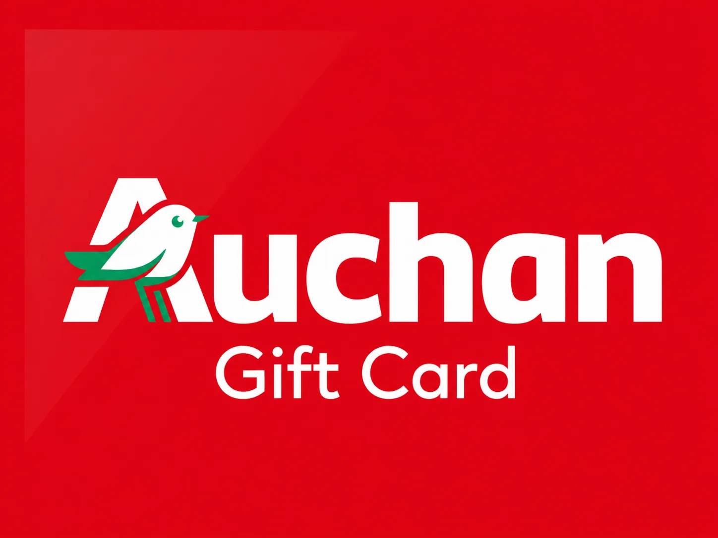 Cartão Presente Auchan