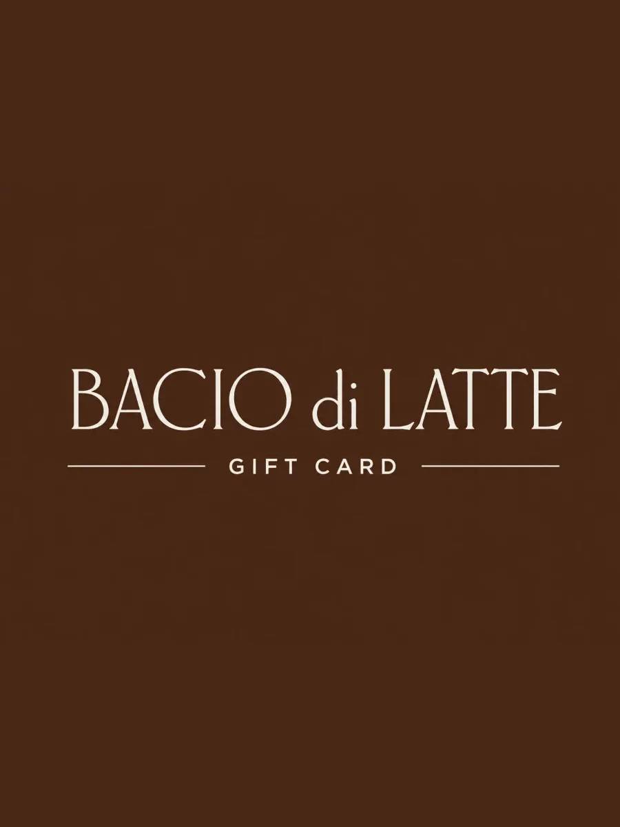 Cartão Presente Bacio di Latte