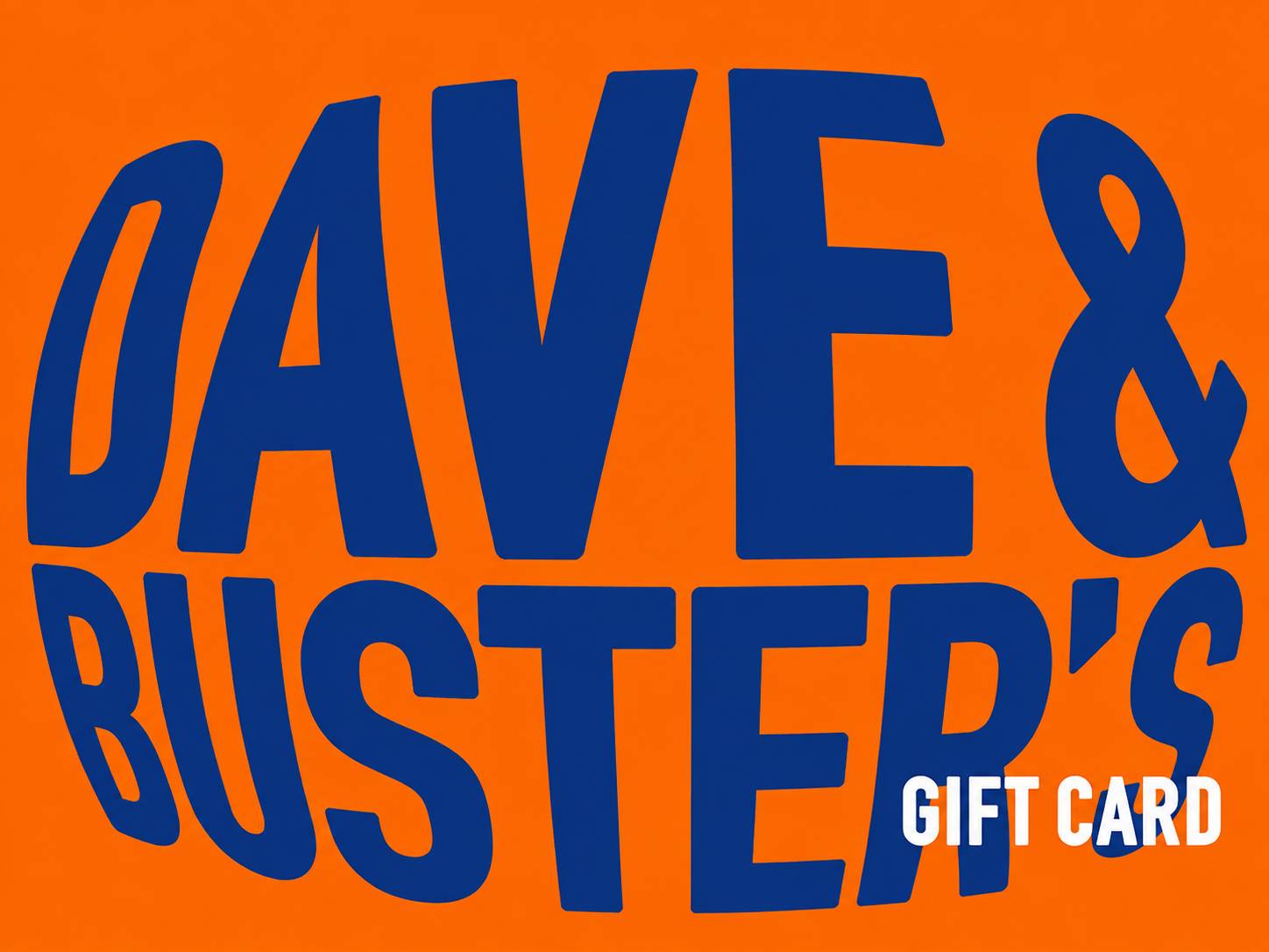 Dave & Busters Geschenkkarte