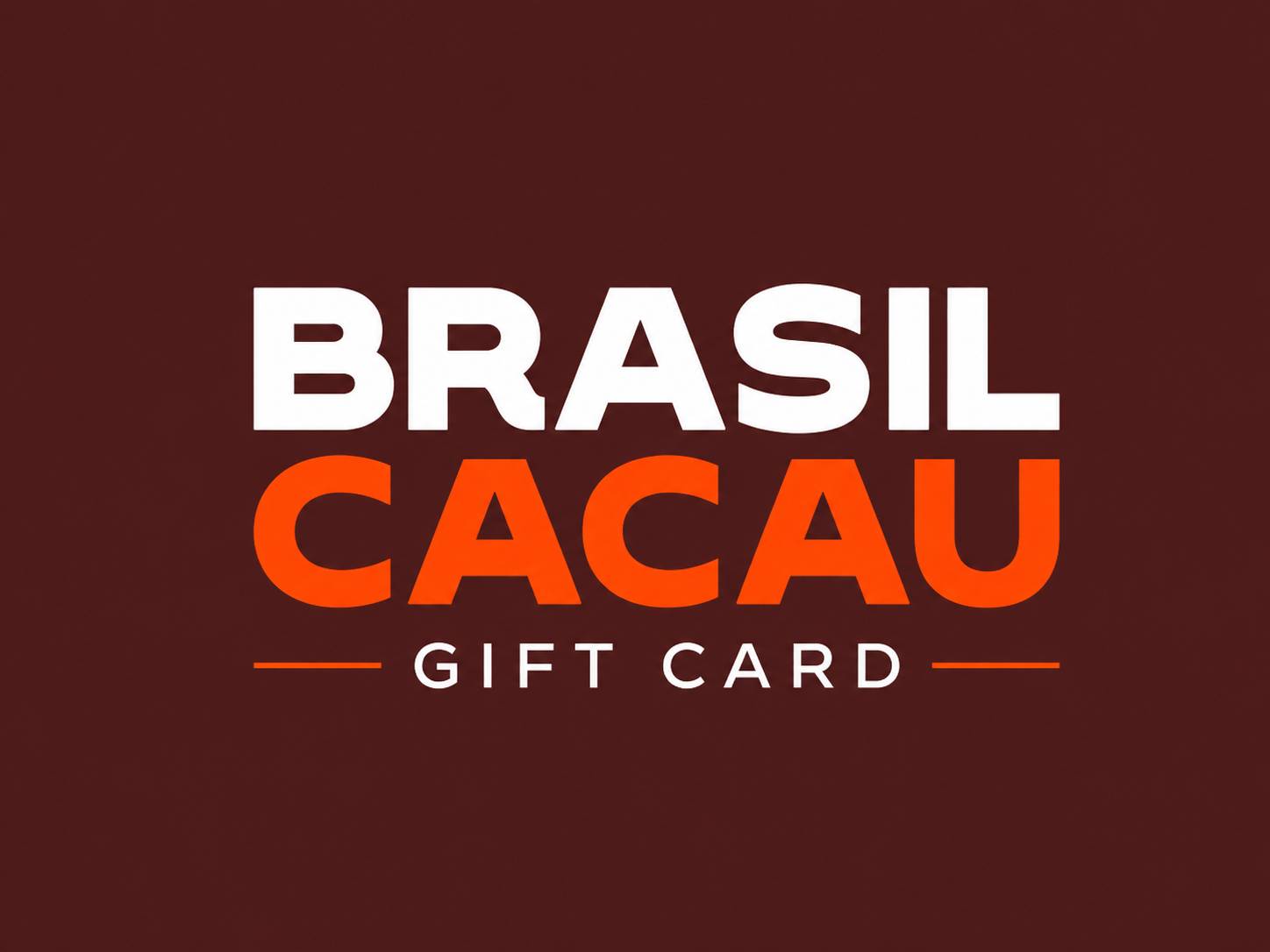 Brasil Cacau Geschenkkarte