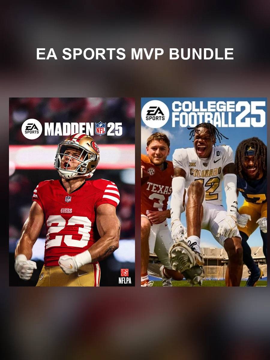 EA SPORTS MVP BUNDLE (MADDEN NFL 25 Deluxe & College Football 25 Deluxe)