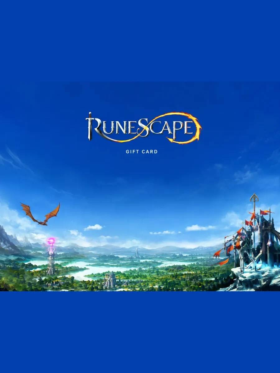 Jagex Runescape บัตรของขวัญ