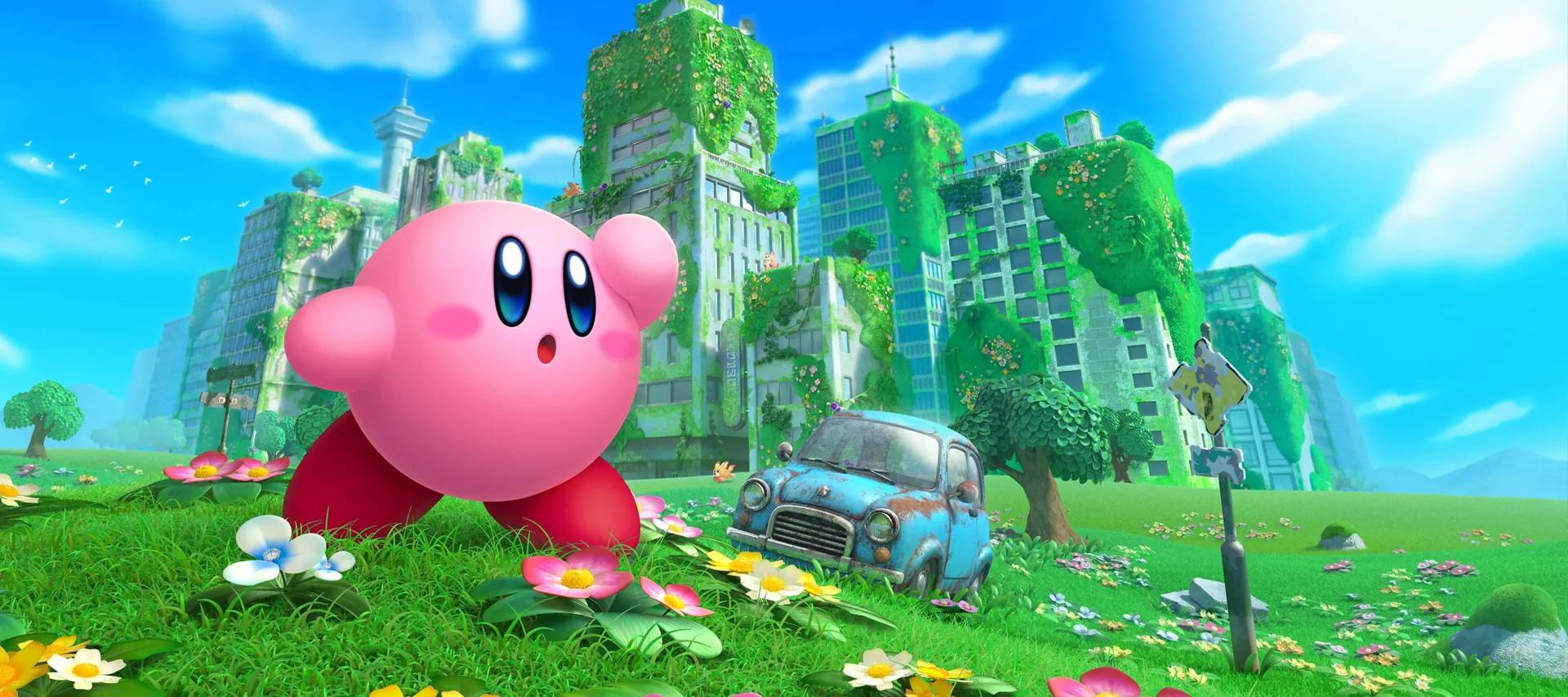 Kirby Forgotten Land Up